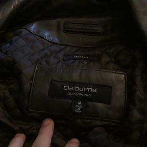 Lamb skin Claiborne jacket